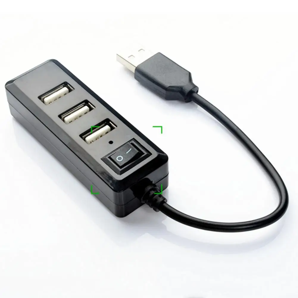 For Computer Multi USB Extension Adapter 4 Ports USB 2.0 HUB Splitter with Switcher Simple Design and Easy Installation
For Computer Multi USB Extension Adapter 4 Ports USB 2.0 HUB Splitter with Switcher Simple Design and Easy Installation