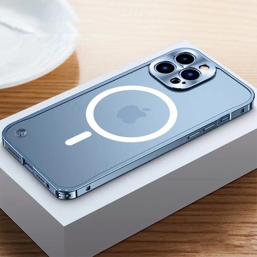 Metal Magnetic Phone Case For iPhone 11 12 13 Pro Max Cover Hard PC Capa For Iphone 13 Pro Max 13Pro Cover Wireless Charging Bag
Metal Magnetic Phone Case For iPhone 11 12 13 Pro Max Cover Hard PC Capa For Iphone 13 Pro Max 13Pro Cover Wireless Charging Bag