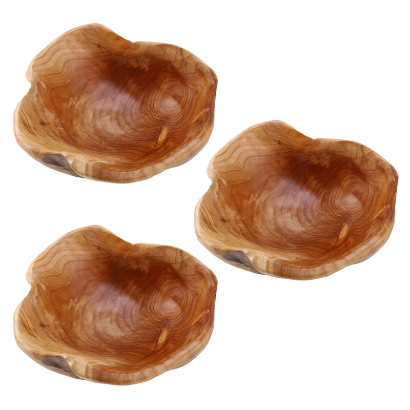 3X Household Fruit Bowl Wooden Candy Dish Fruit Plate Wood Carving Root Fruit Plate Wood 20-24 Cm
3X Household Fruit Bowl Wooden Candy Dish Fruit Plate Wood Carving Root Fruit Plate Wood 20-24 Cm
