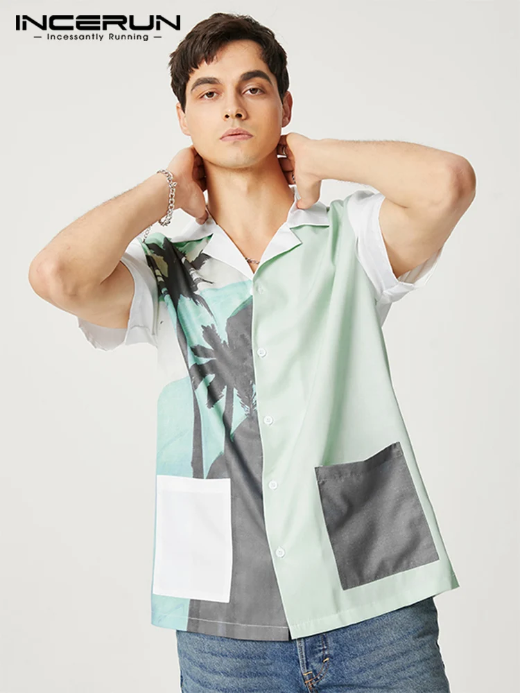INCERUN Tops 2022 Handsome Well Fitting Men's Blouse Stylish Male Short Sleeved Printing Button Casual Lapel Collar Shirts S-5XL
INCERUN Tops 2022 Handsome Well Fitting Men's Blouse Stylish Male Short Sleeved Printing Button Casual Lapel Collar Shirts S-5XL