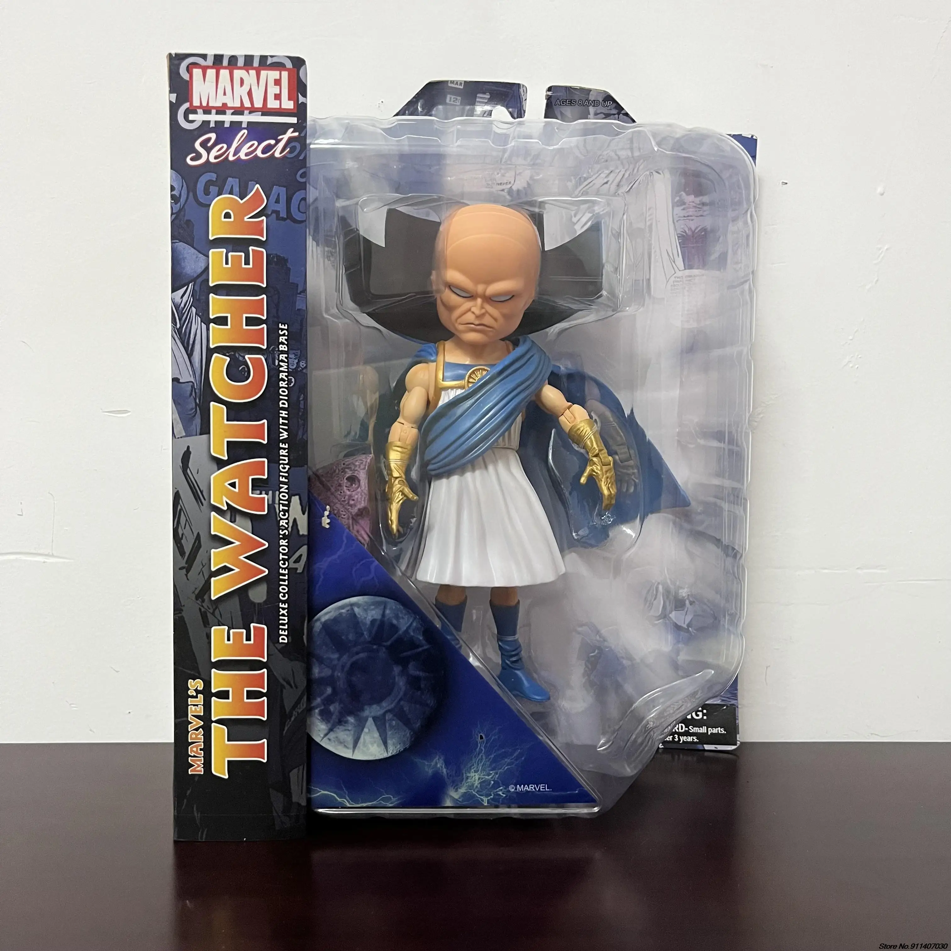 Оригинальная фигурка героя из мультфильма «Marvel Select The Watcher» со стразами, коллекционная кукла, настольное украшение, креативный подарок для д...
Оригинальная фигурка героя из мультфильма «Marvel Select The Watcher» со стразами, коллекционная кукла, настольное украшение, креативный подарок для д...