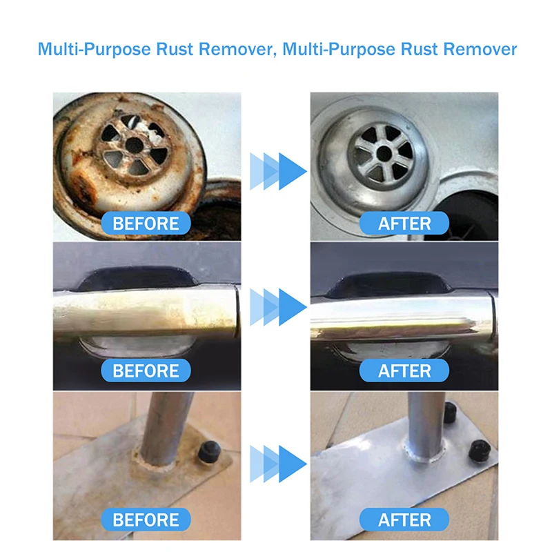 1pc 50ML Household Rust Remover Kitchen Multifunction Antirust Agent Car Dual Easy Cleaner Quick Work Non-toxic Non-conductive
1pc 50ML Household Rust Remover Kitchen Multifunction Antirust Agent Car Dual Easy Cleaner Quick Work Non-toxic Non-conductive