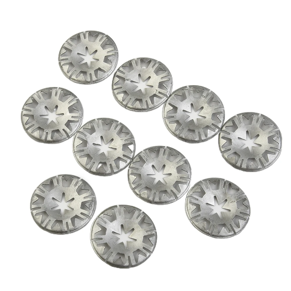 10 Pcs Car Metal Clamping Washers Heat Shield Insulation Cover Car Fasteners Universal Undertray Exhaust Metal Spring Washer
10 Pcs Car Metal Clamping Washers Heat Shield Insulation Cover Car Fasteners Universal Undertray Exhaust Metal Spring Washer
