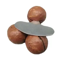 1-4 Pcs Iron Macadamia Nut Openers Iron Slice-shaped Fruit Openers Iron Macadamia Nut Opener Kitchen Tool Home Gadgets Utensils
