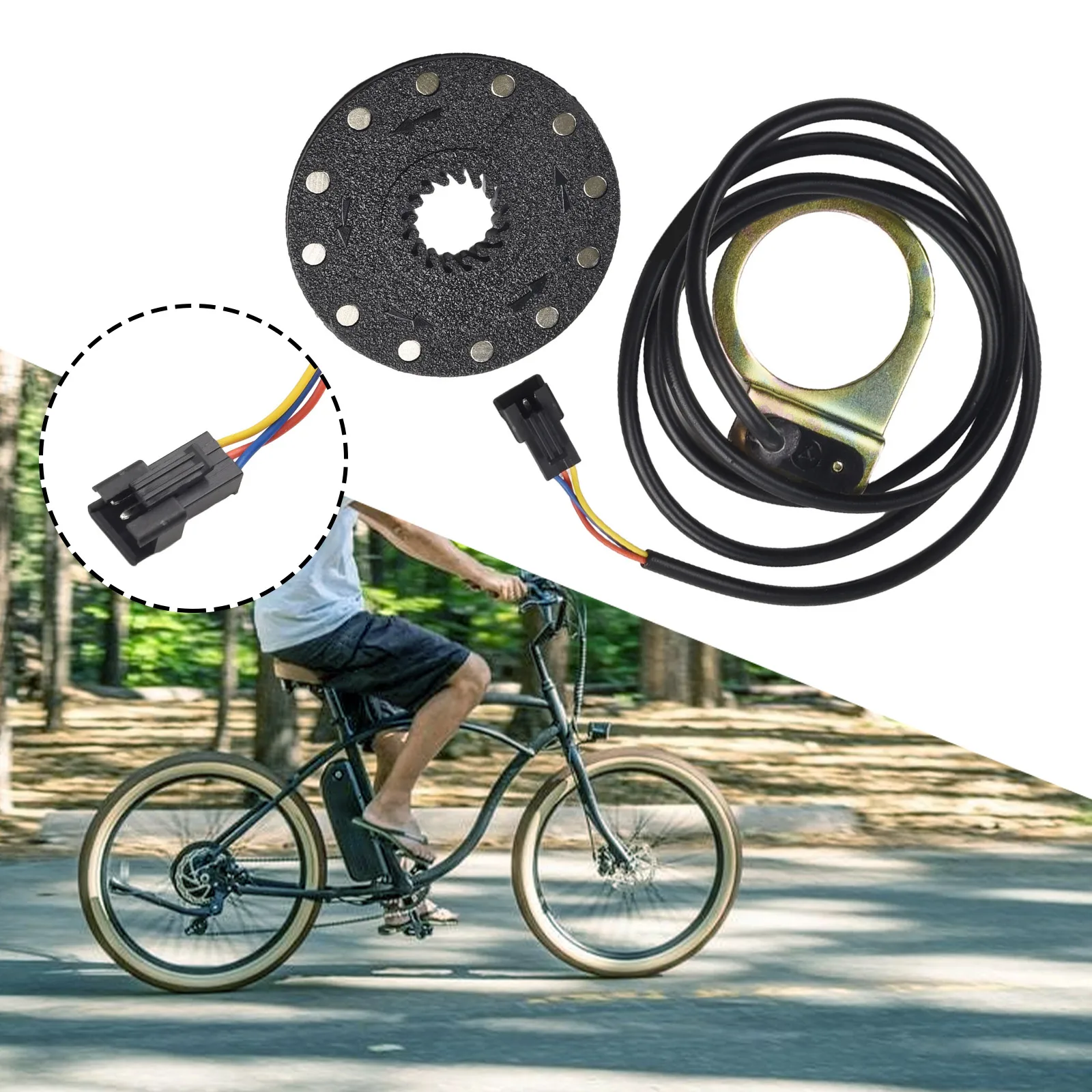 Alloy Pulse Assist Sensor Pedal PAS System Assistant Sensor 5/8/12 Magnets Speed Sensor Bicycle Electric Bike Accessories
Alloy Pulse Assist Sensor Pedal PAS System Assistant Sensor 5/8/12 Magnets Speed Sensor Bicycle Electric Bike Accessories
