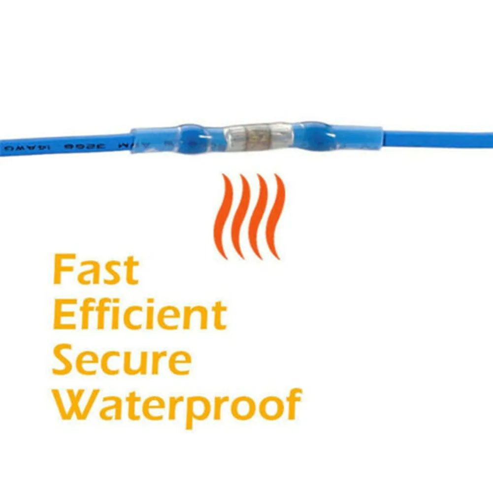 100PCS Waterproof Solder Seal Heat Shrink Butt Wire Connectors Terminals Electrical Copper Welding Sleeve Sealed Sleeve With Box
100PCS Waterproof Solder Seal Heat Shrink Butt Wire Connectors Terminals Electrical Copper Welding Sleeve Sealed Sleeve With Box