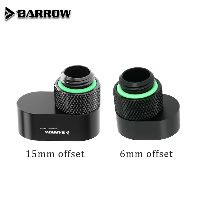 

Barrow 360 Degrees 6mm Rotary Offset Fittings, G1/4 Thread, POM Male To Female Extender Fittings, TX360PZ-P