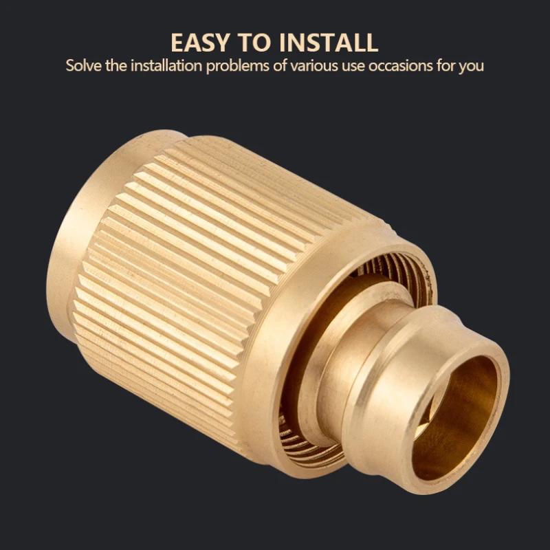 Universal Brass Quick Connector 1/2 Faucet Connector Washing Machine Hose Pipe Connector for Garden Kitchen Bathroom
Universal Brass Quick Connector 1/2 Faucet Connector Washing Machine Hose Pipe Connector for Garden Kitchen Bathroom