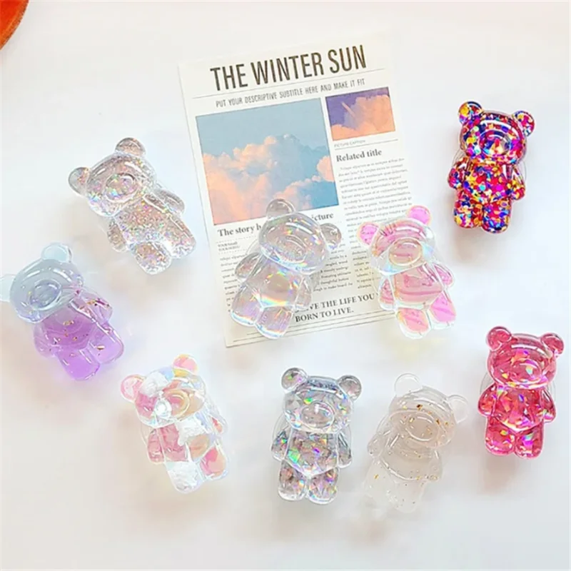 Cell Phone Accessories Bear Grip Cute Phone Griptok Glittery Cell Phone Holder Sparkling Glittery Cellphone Stand Kawaii Bear
Cell Phone Accessories Bear Grip Cute Phone Griptok Glittery Cell Phone Holder Sparkling Glittery Cellphone Stand Kawaii Bear