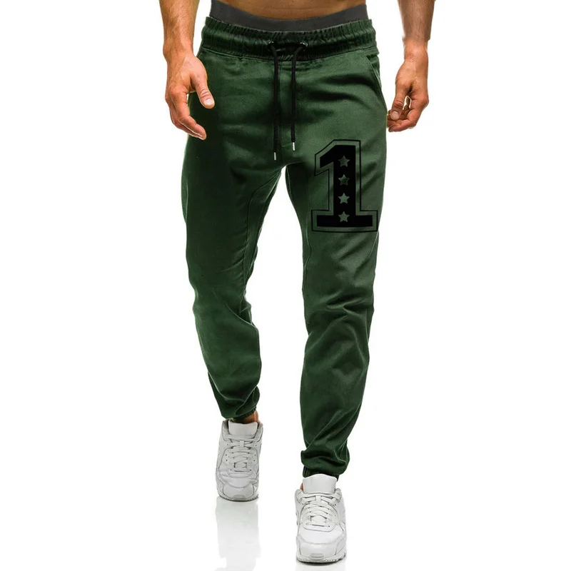 Man's Classical Trousers Solid Color Street Style Drawstring Number Print Elastic Sport Jogging Runner Hot Sale Long Men's Pants
Man's Classical Trousers Solid Color Street Style Drawstring Number Print Elastic Sport Jogging Runner Hot Sale Long Men's Pants