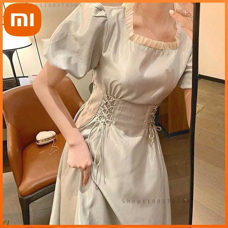 Повседневное винтажное платье Xiaomi, женское летнее элегантное платье в японском стиле ретро, Женский дизайнерский милый вечерний сарафан в ...
Повседневное винтажное платье Xiaomi, женское летнее элегантное платье в японском стиле ретро, Женский дизайнерский милый вечерний сарафан в ...