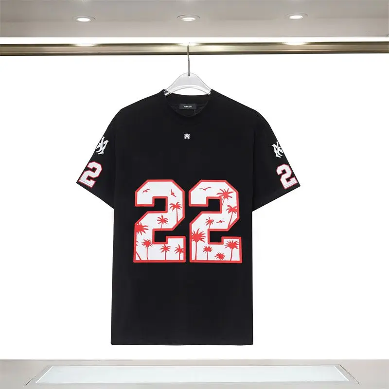 New European and American Fashion Brand Short Sleeve T-shirt Spring/Summer Pure Cotton High Street Fashion Versatile and Handsom
New European and American Fashion Brand Short Sleeve T-shirt Spring/Summer Pure Cotton High Street Fashion Versatile and Handsom
