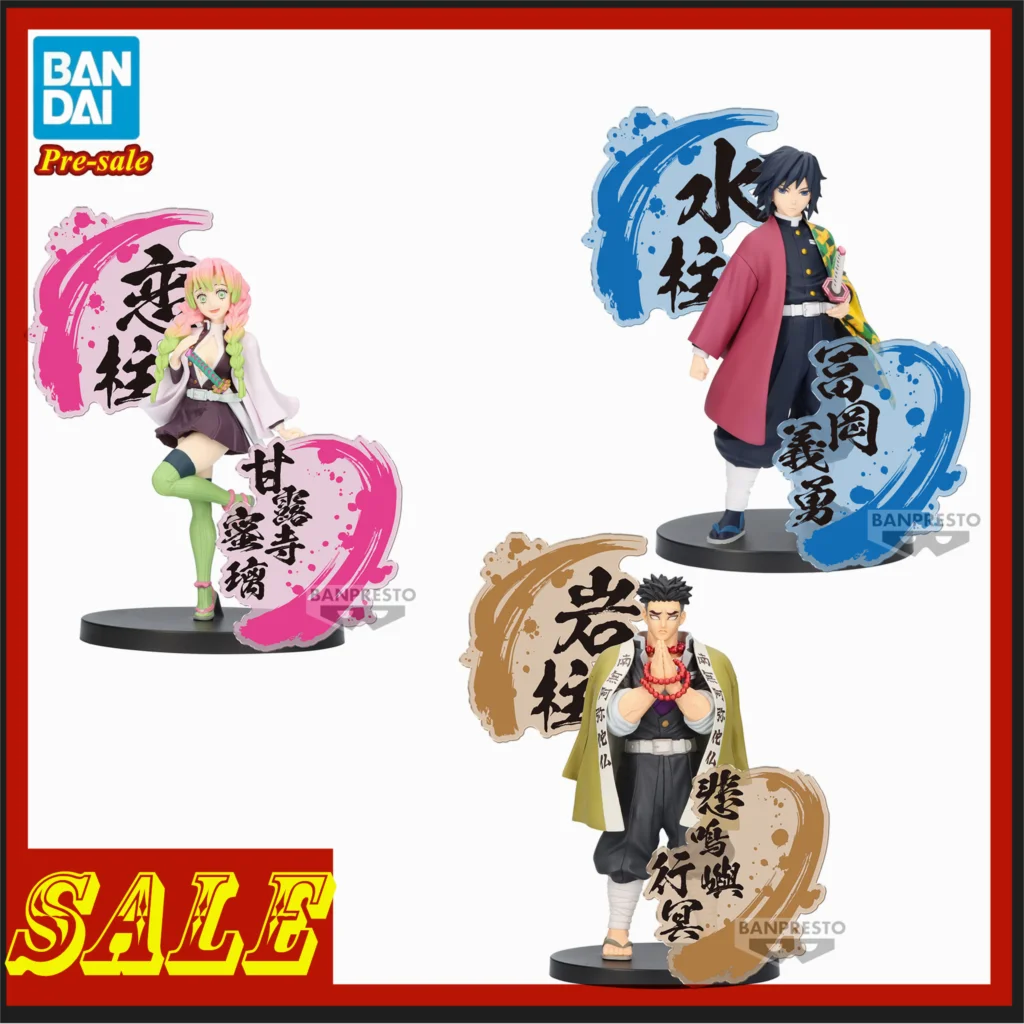 Original BANDAI Demon Slayer Kanroji Mitsuri Himejima Gyomei Kimetsu no Yaiba Anime Figure Shinazugawa Sanemi PVC Toy Doll Gift
Original BANDAI Demon Slayer Kanroji Mitsuri Himejima Gyomei Kimetsu no Yaiba Anime Figure Shinazugawa Sanemi PVC Toy Doll Gift