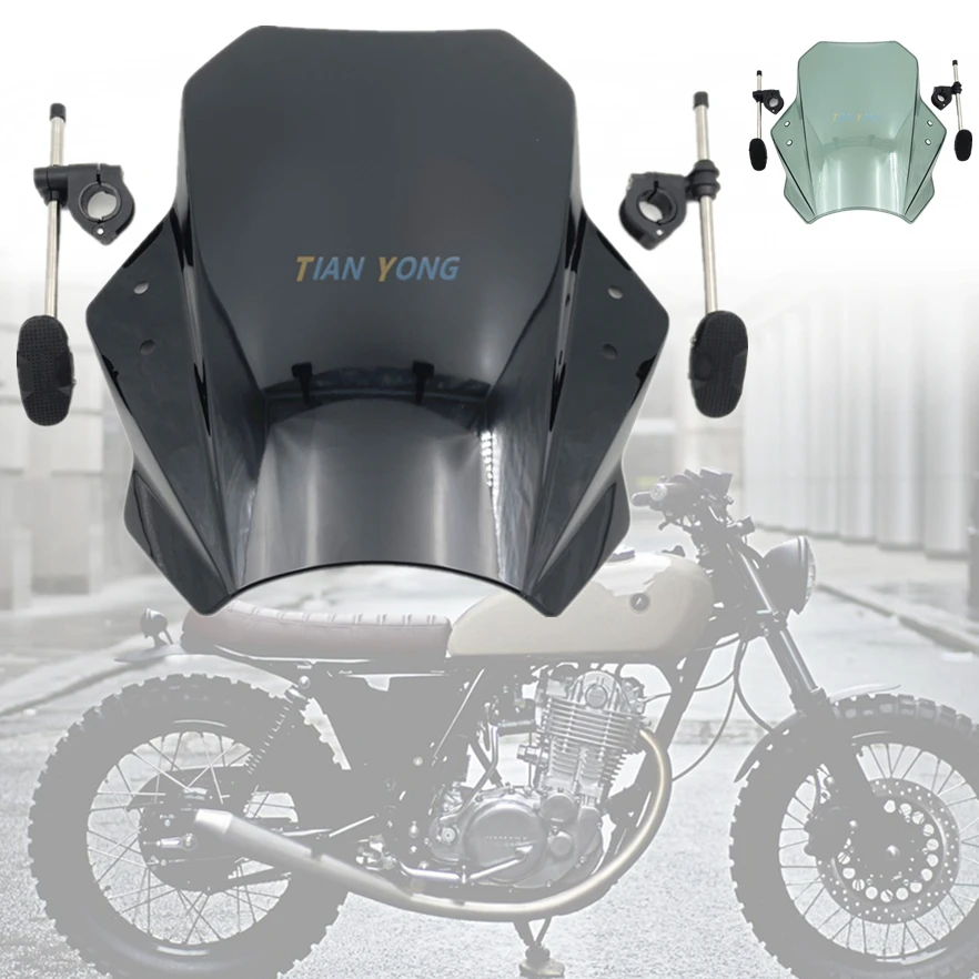 For Yamaha SR400 SR 400 Motorcycle Windscreen Up&Down Adjustable Universal Windshield Spoiler Extension Deflector
For Yamaha SR400 SR 400 Motorcycle Windscreen Up&Down Adjustable Universal Windshield Spoiler Extension Deflector