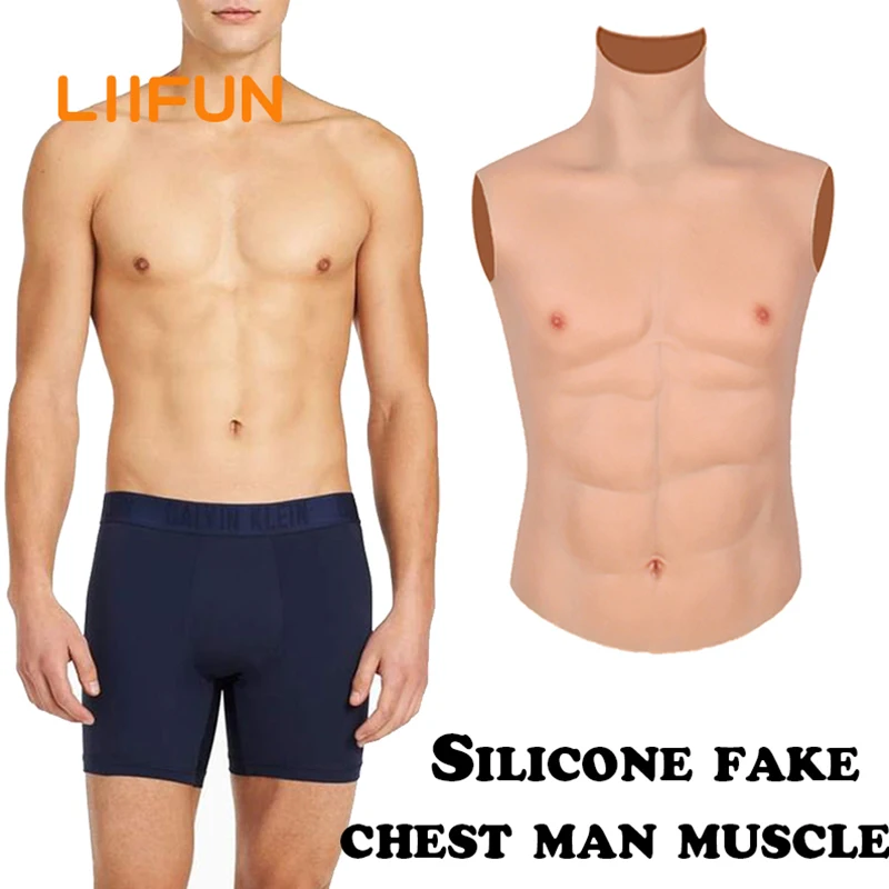 Liifun Fake Chest Muscle Male Suit Soft Silicone Men Artificial Simulation Muscles Cosplay Realistic Simulation Muscle Man
Liifun Fake Chest Muscle Male Suit Soft Silicone Men Artificial Simulation Muscles Cosplay Realistic Simulation Muscle Man