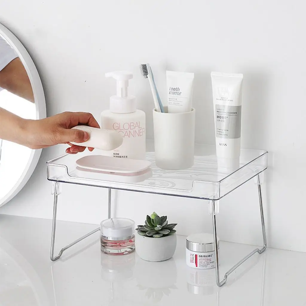 2 pcs Multi-use Layered Clear Stackable PET Material Kitchen Organizer Storage Rack Seasoning Bottle Rack Cabinet Shelf
2 pcs Multi-use Layered Clear Stackable PET Material Kitchen Organizer Storage Rack Seasoning Bottle Rack Cabinet Shelf