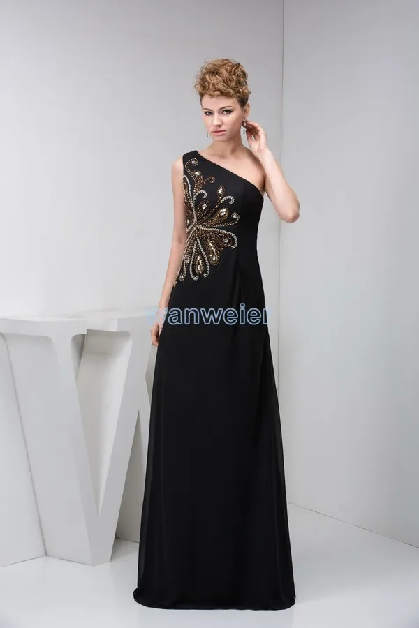 free shipping 2016 new design arrival hot sale custom beading one shoulder black evening gown luxury real photo evening dress
free shipping 2016 new design arrival hot sale custom beading one shoulder black evening gown luxury real photo evening dress