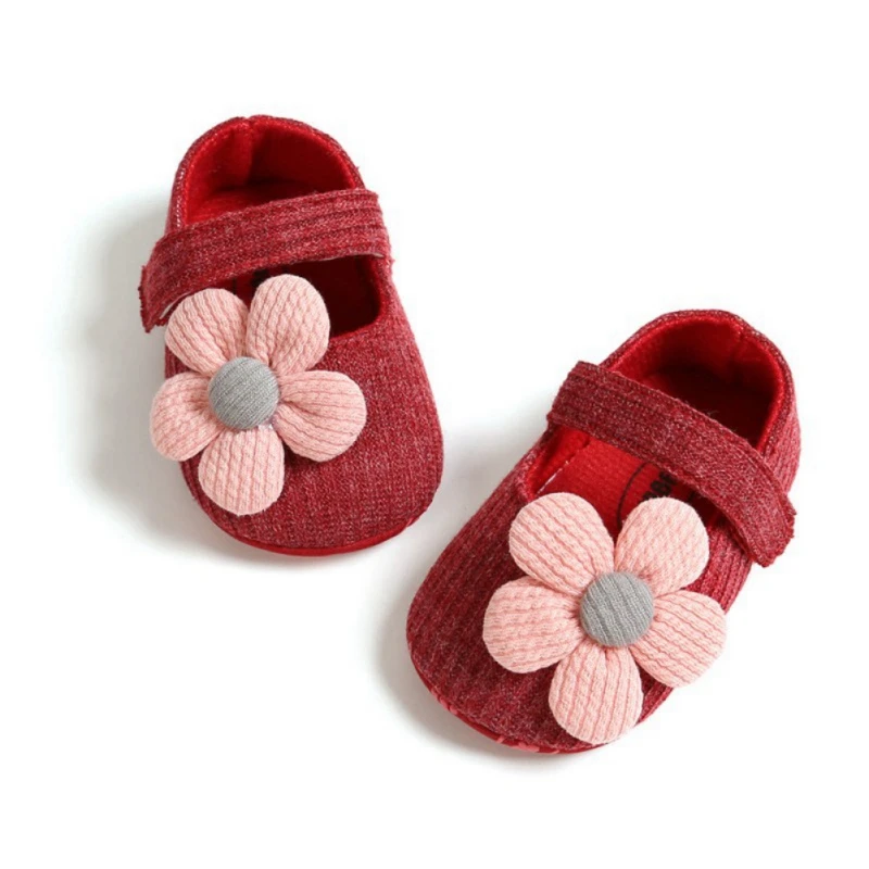 

Jlong Autumn Casual Anti-Slip Bow Sneakers Spring Baby Girl Princess Shoes 1 Year Toddler Soft Soled First Walkers 0-18 Months
