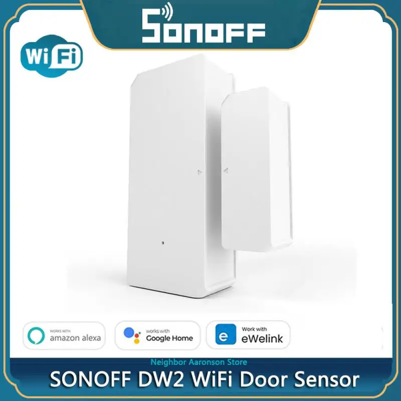 SONOFF DW2 WIFI Door Window Sensor Wireless Connection Open / Closed Detectors Smart Home Security Alarm Control Via eWeLink APP
SONOFF DW2 WIFI Door Window Sensor Wireless Connection Open / Closed Detectors Smart Home Security Alarm Control Via eWeLink APP