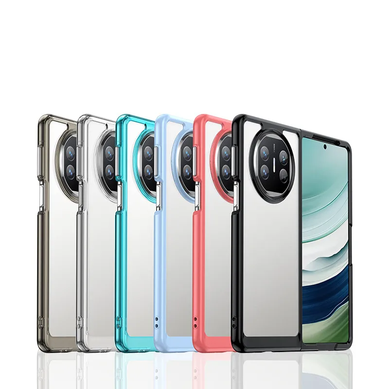 For Huawei Mate X5 Silicone Transparent Protector Shockproof Anti-Scratch Half-wrapped Cover For Huawei Mate X3 Case
For Huawei Mate X5 Silicone Transparent Protector Shockproof Anti-Scratch Half-wrapped Cover For Huawei Mate X3 Case