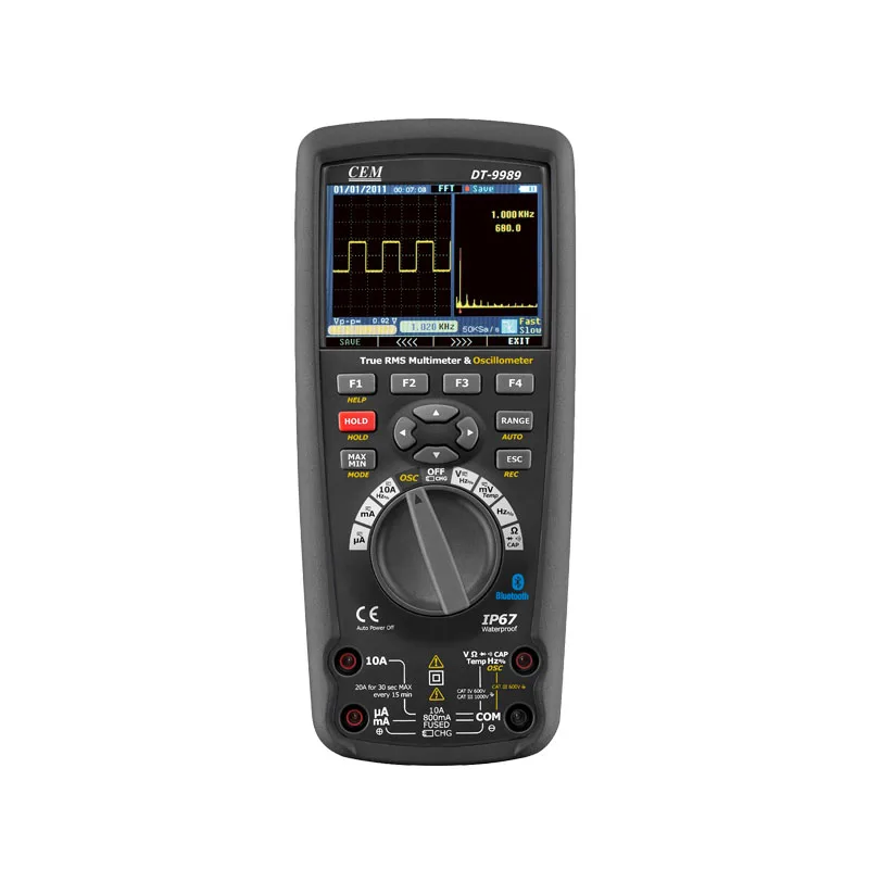 DT-9989 профессиональный промышленный мультиметр измерения истинных среднеквадратичных значений
DT-9989 профессиональный промышленный мультиметр измерения истинных среднеквадратичных значений