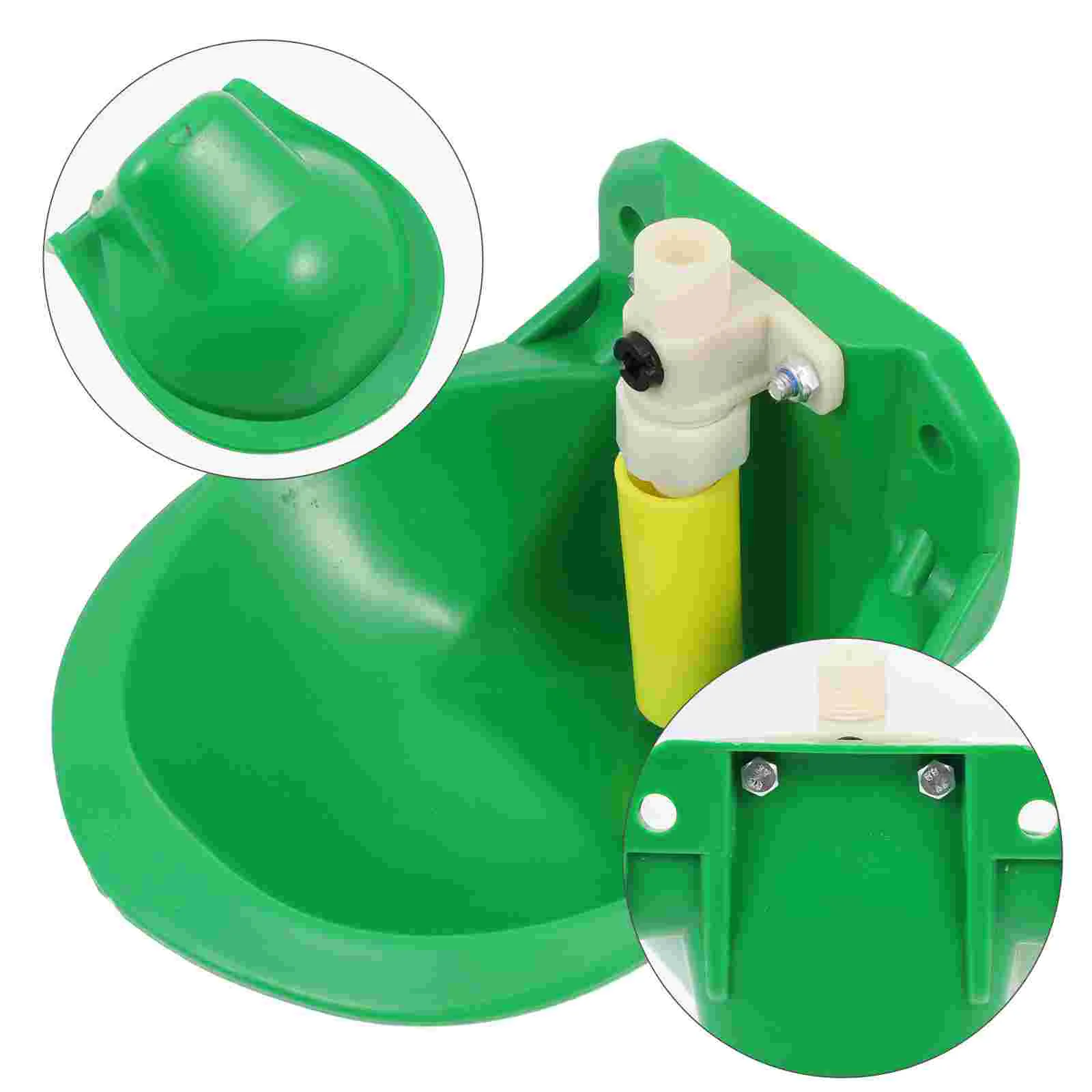 Sheep Plastic Drinking Bowl Rabbit Waterer Fountain Animal Convenient Livestock Cattle Container
Sheep Plastic Drinking Bowl Rabbit Waterer Fountain Animal Convenient Livestock Cattle Container