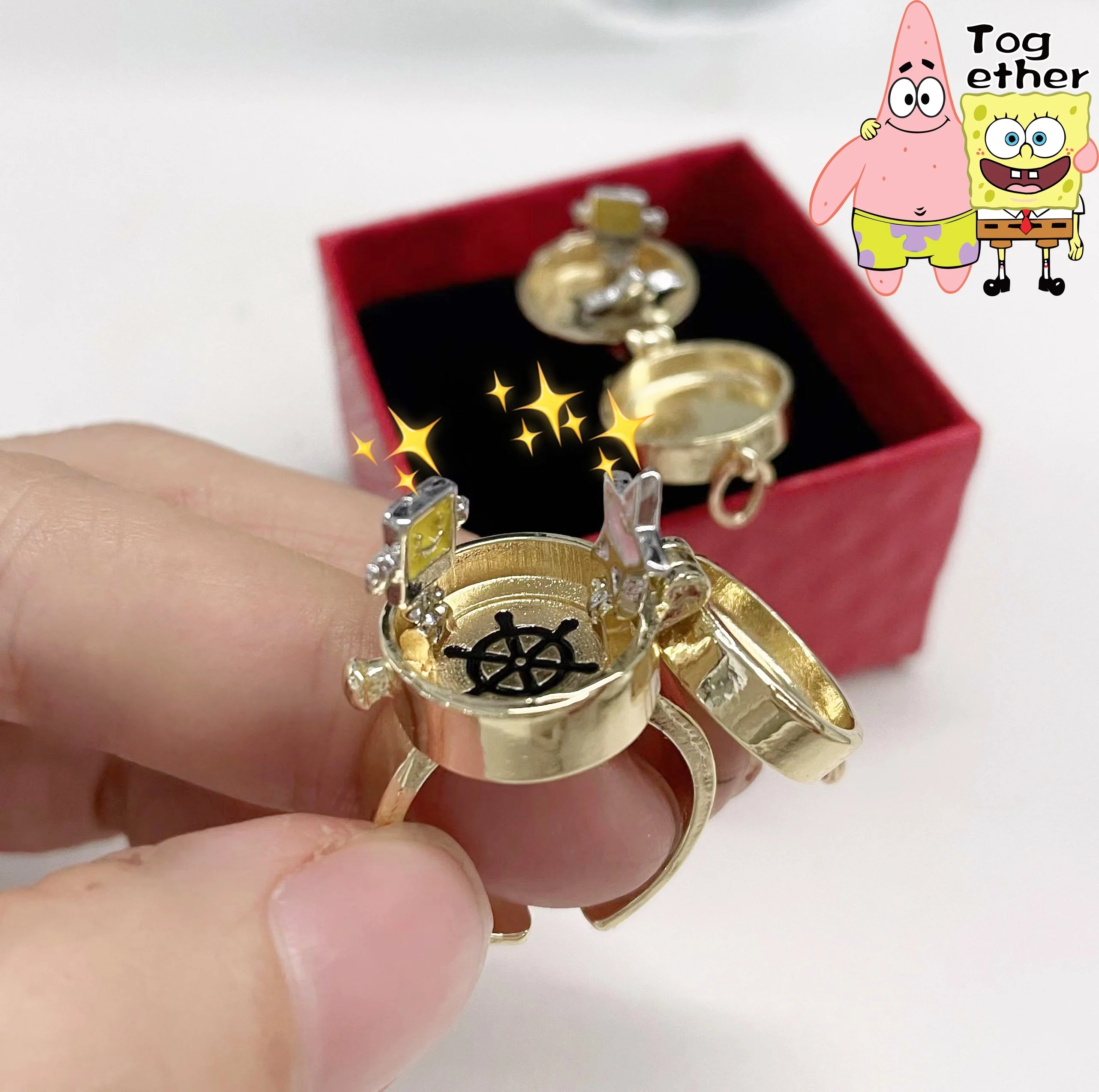 Trend Cute BFF Ring For Teen Anime Aesthetic Couple Opening Ring For Woman Man Jewelry Close Friend Birthday New Party Gift
Trend Cute BFF Ring For Teen Anime Aesthetic Couple Opening Ring For Woman Man Jewelry Close Friend Birthday New Party Gift