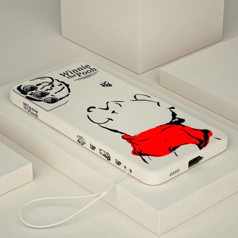 Cartoon Disney Winnie the Pooh For Samsung Galaxy S22 S21 S20 FE S10 Note 20 10 Ultra Lite Plus Liquid Left Rope Phone Case Capa
Cartoon Disney Winnie the Pooh For Samsung Galaxy S22 S21 S20 FE S10 Note 20 10 Ultra Lite Plus Liquid Left Rope Phone Case Capa