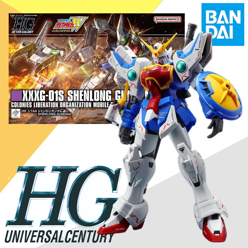 In Stock Bandai 1/144 HGUC XXXG-01S SHENLONG GUNDAM model kit Assembly Anime Action Figure Assembly Model Toy Gift for Children
In Stock Bandai 1/144 HGUC XXXG-01S SHENLONG GUNDAM model kit Assembly Anime Action Figure Assembly Model Toy Gift for Children