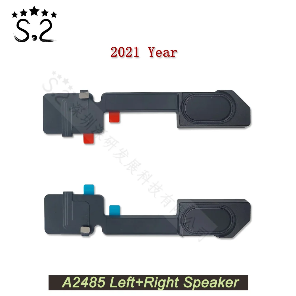 Laptop New Left+Right Speakers For Macbookpro M1 A2485 16.2 Inch Laptop Built-In Speakers 2021 Replacement
Laptop New Left+Right Speakers For Macbookpro M1 A2485 16.2 Inch Laptop Built-In Speakers 2021 Replacement