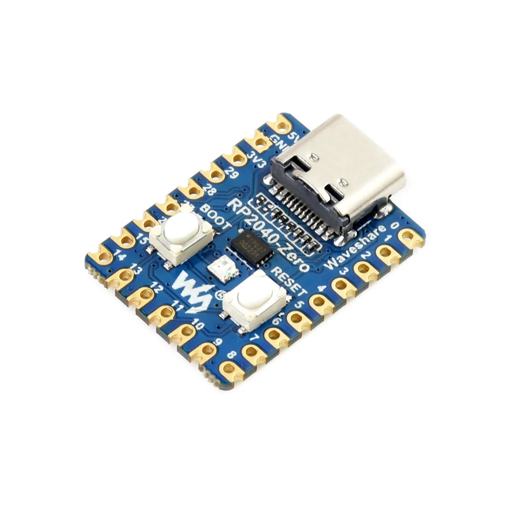 RP2040-Zero, недорогая, высокопроизводительная Pico-подобная MCU плата, основанная на микроконтроллере Raspberry Pi RP2040
RP2040-Zero, недорогая, высокопроизводительная Pico-подобная MCU плата, основанная на микроконтроллере Raspberry Pi RP2040