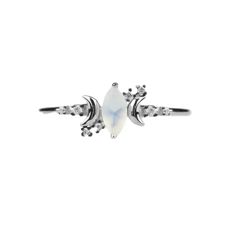Female White Opal Ring Classic Silver Color Engagement Ring Luxury Opal Wedding Rings For Women
Female White Opal Ring Classic Silver Color Engagement Ring Luxury Opal Wedding Rings For Women