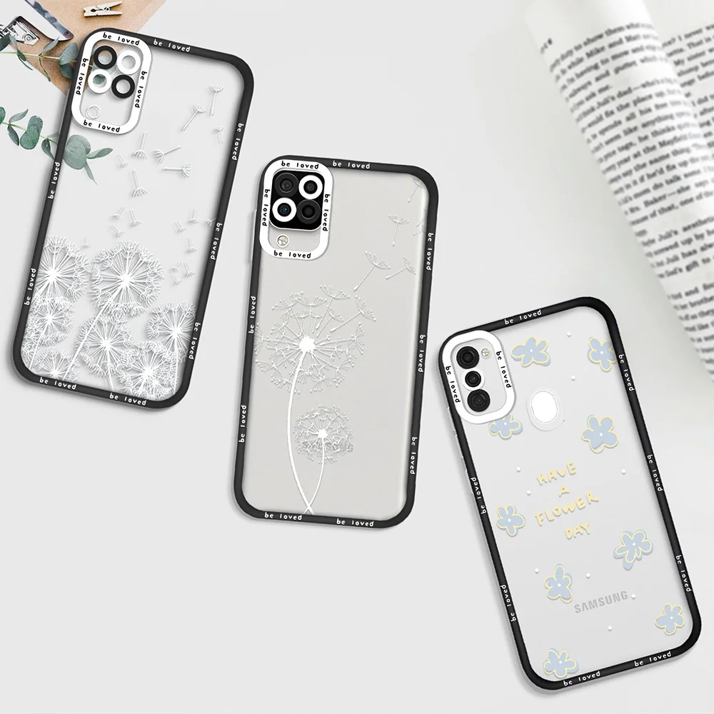 White Dandelion Phone Case for Samsung A11 A12 A71 A72 A52 A52S A53 5G A21S A32 4G S22 Plus S22Ultra Flower Fundas Back Cover
White Dandelion Phone Case for Samsung A11 A12 A71 A72 A52 A52S A53 5G A21S A32 4G S22 Plus S22Ultra Flower Fundas Back Cover