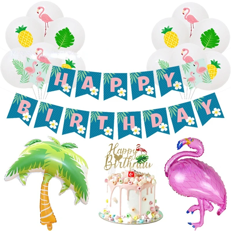 SURSURPIRSE Tropical Flamingo Theme Coconut Tree Flamingo Foil Balloons Cake Topper for Girls Hawaiian Birthday Party Supplies
SURSURPIRSE Tropical Flamingo Theme Coconut Tree Flamingo Foil Balloons Cake Topper for Girls Hawaiian Birthday Party Supplies