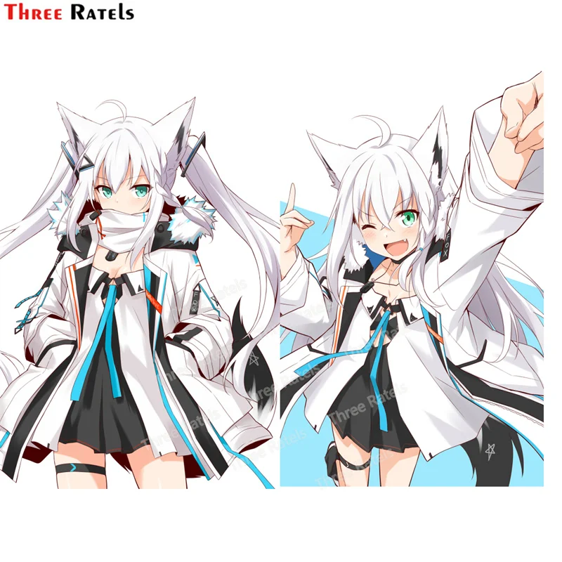 Three Ratels E859 Shirakami Fubuki Hololive солнцезащитные виниловые наклейки водонепроницаемые наклейки аниме RV автомобильные наклейки
Three Ratels E859 Shirakami Fubuki Hololive солнцезащитные виниловые наклейки водонепроницаемые наклейки аниме RV автомобильные наклейки