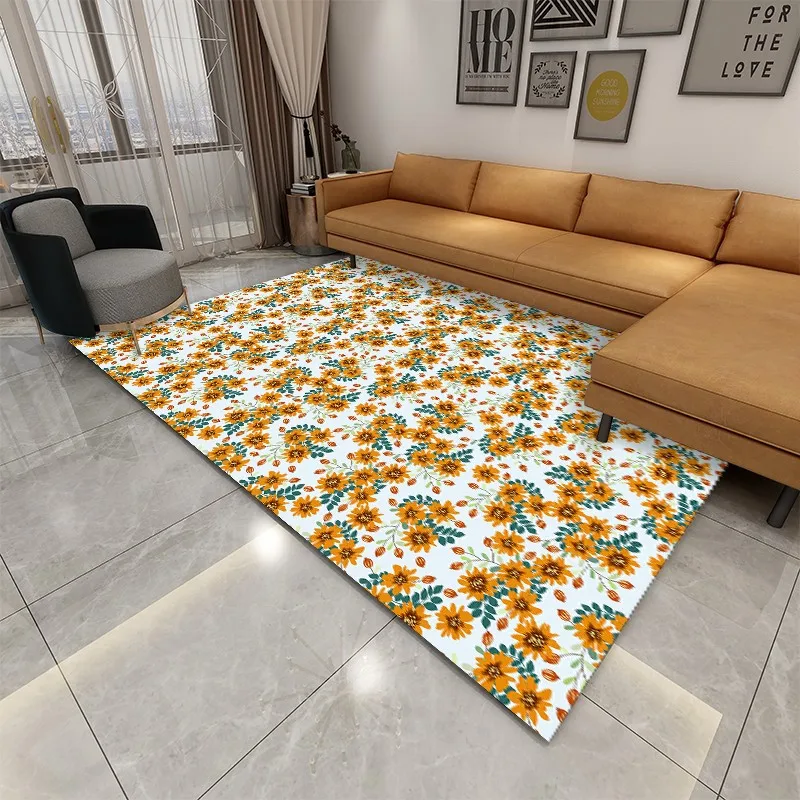 Reese Velvet Fleece Living Room Soft Carpet Country Small Yellow Flowers Bedside Sofa Large Rugs Tatami Floor Yoga Washable Mats
Reese Velvet Fleece Living Room Soft Carpet Country Small Yellow Flowers Bedside Sofa Large Rugs Tatami Floor Yoga Washable Mats