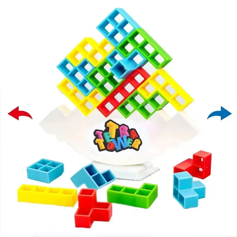 

Трехмерная башня Tetra, балансировочная игрушка, настольные игры, координация рук и глаз, балансировочная головоломка, строительный блок, балансировочная башня, игра