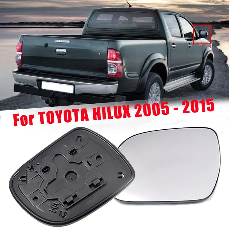 Car Side Rearview Mirror Glass for TOYOTA HILUX 2005 - 2015 Anti-fog Side Wing Mirror Glass No Heated with Back Plate
Car Side Rearview Mirror Glass for TOYOTA HILUX 2005 - 2015 Anti-fog Side Wing Mirror Glass No Heated with Back Plate