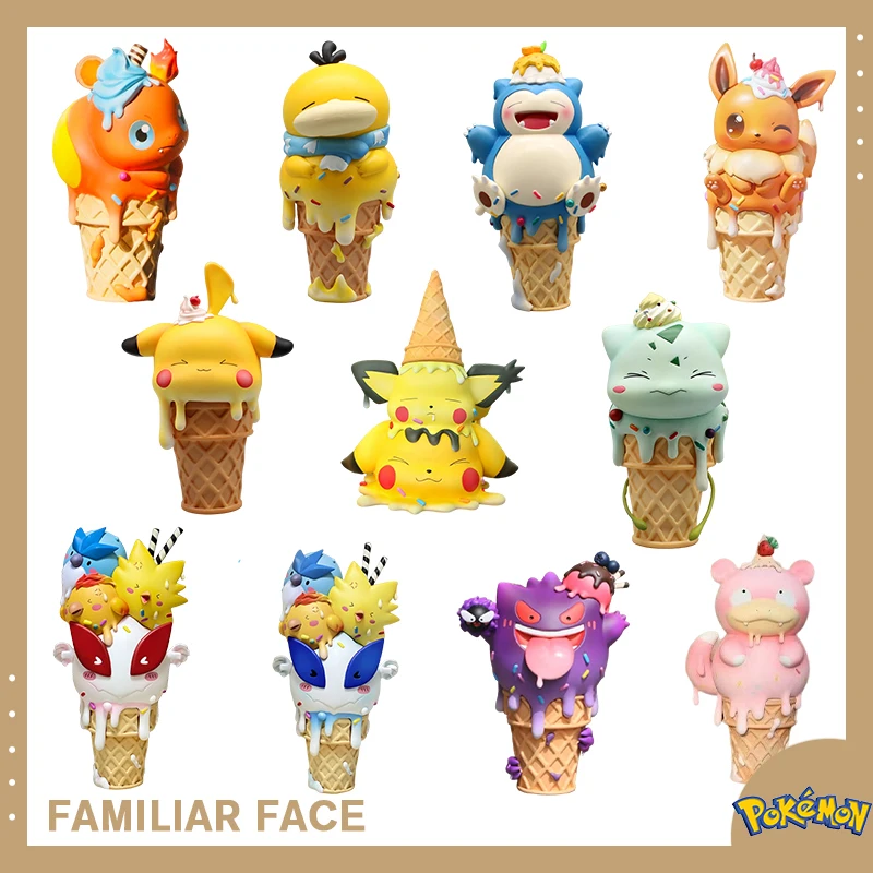 Pokemon Pikachu Anime Figure Ice Cream Genger Kabigon Genger Yadoran Lugia Bulbasaur Psyduck Charmander Figures Statue Desk Toys
Pokemon Pikachu Anime Figure Ice Cream Genger Kabigon Genger Yadoran Lugia Bulbasaur Psyduck Charmander Figures Statue Desk Toys