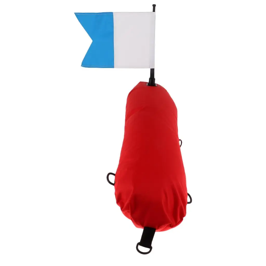 High Visibility Inflatable Float with Dive Flag for Scuba Diving Spearfishing Snorkeling Freediving Underwater Activities
High Visibility Inflatable Float with Dive Flag for Scuba Diving Spearfishing Snorkeling Freediving Underwater Activities