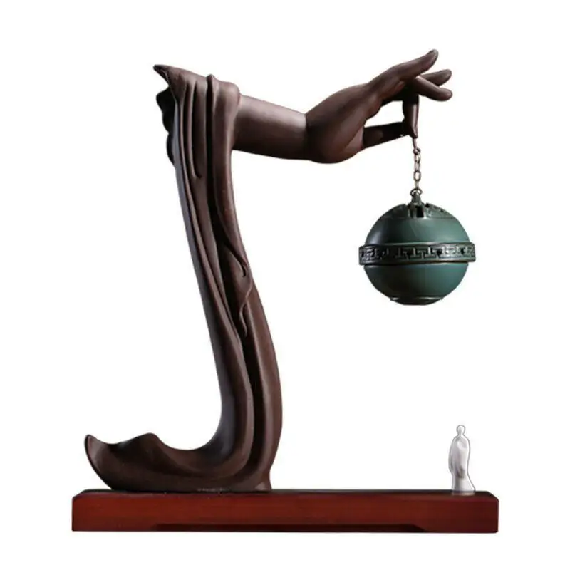 Home Decor Hot Selling Ceramic Incense Holder Hanging Censer Charcoal Incense Burner
Home Decor Hot Selling Ceramic Incense Holder Hanging Censer Charcoal Incense Burner