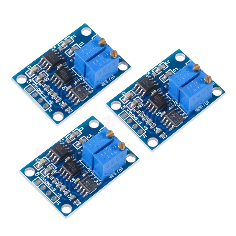 3Pcs Voltage Amplifier Module Board, 3-12V DC High Precision Low Offset AD620 Microvolt mV Small Signal Instrumentation
3Pcs Voltage Amplifier Module Board, 3-12V DC High Precision Low Offset AD620 Microvolt mV Small Signal Instrumentation