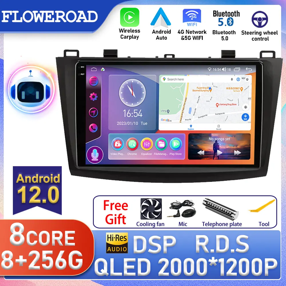 Автомагнитола на Android для Mazda 3 2009-2013, автомобильный мультимедийный видеоплеер, головное устройство для хэтчбека с GPS-навигацией, Carplay, DSP, DVD, а...
Автомагнитола на Android для Mazda 3 2009-2013, автомобильный мультимедийный видеоплеер, головное устройство для хэтчбека с GPS-навигацией, Carplay, DSP, DVD, а...