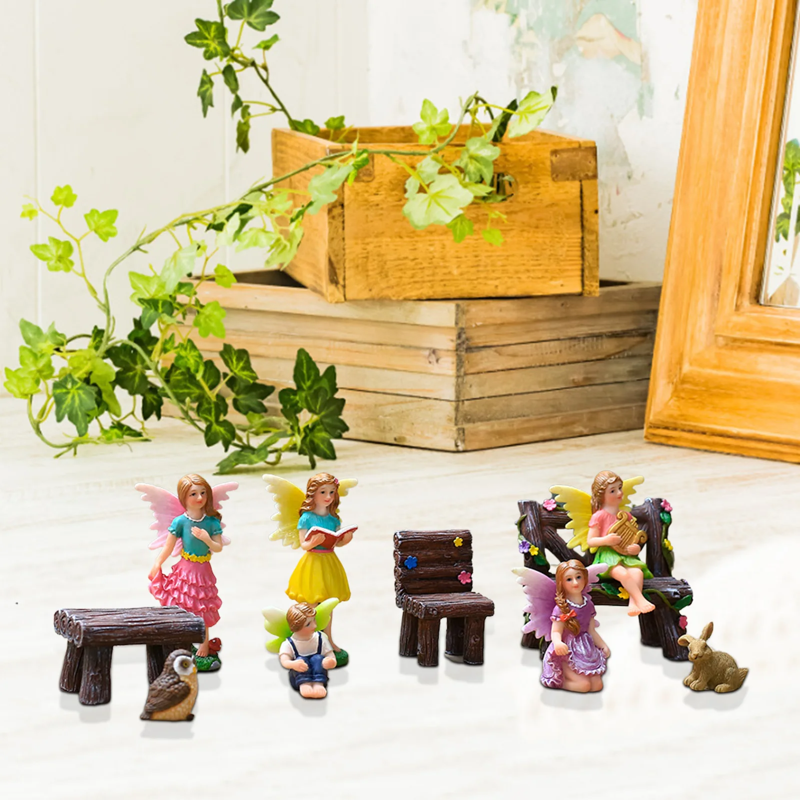 Miniature Fairies Figurines Miniature Figurines & Accessories Starter Kit Fairy Garden Set Of 10 Pcs Outdoor Or House Decor
Miniature Fairies Figurines Miniature Figurines & Accessories Starter Kit Fairy Garden Set Of 10 Pcs Outdoor Or House Decor
