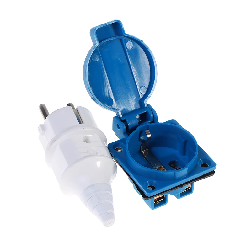 1PC 220V 16A Accessories Industrial Waterproof Socket EU Socket Copper Contact Body EU Plug European
1PC 220V 16A Accessories Industrial Waterproof Socket EU Socket Copper Contact Body EU Plug European