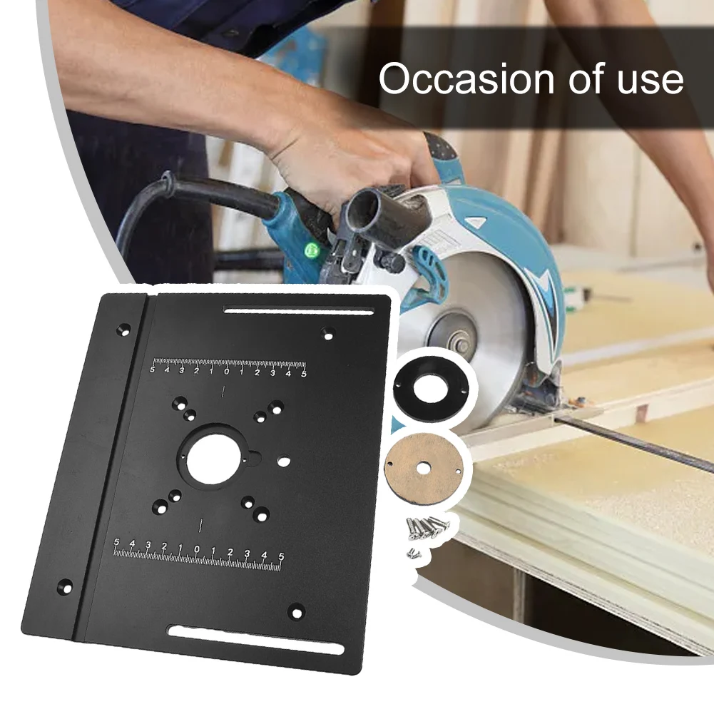 Multifunctional Router Table Insert Plate Aluminum Alloy Electric Wood Router Flip Plate For Working Benches Router Plate
Multifunctional Router Table Insert Plate Aluminum Alloy Electric Wood Router Flip Plate For Working Benches Router Plate