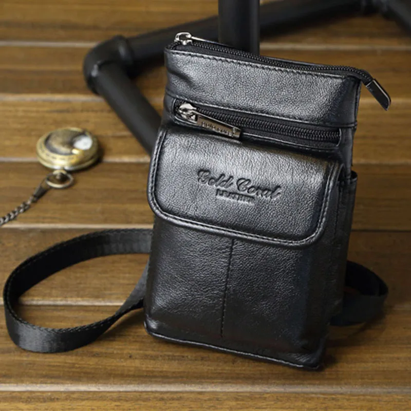 New High Quality Genuine Leather Cell Mobile Phone Case Small Messenger Shoulder Cross Body Belt Bag Men Fanny Waist Hook Pack
New High Quality Genuine Leather Cell Mobile Phone Case Small Messenger Shoulder Cross Body Belt Bag Men Fanny Waist Hook Pack