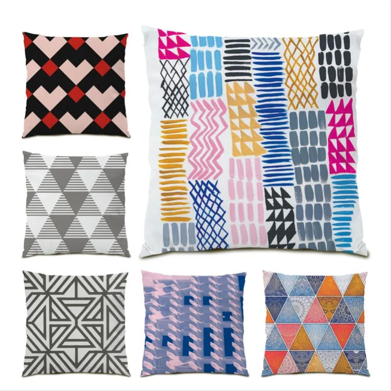 Simple Throw Pillow Covers Stripes Plaids Decoration Home Geometric Living Room Decoration Graffiti Line Modern Velvet Bed E1488
Simple Throw Pillow Covers Stripes Plaids Decoration Home Geometric Living Room Decoration Graffiti Line Modern Velvet Bed E1488