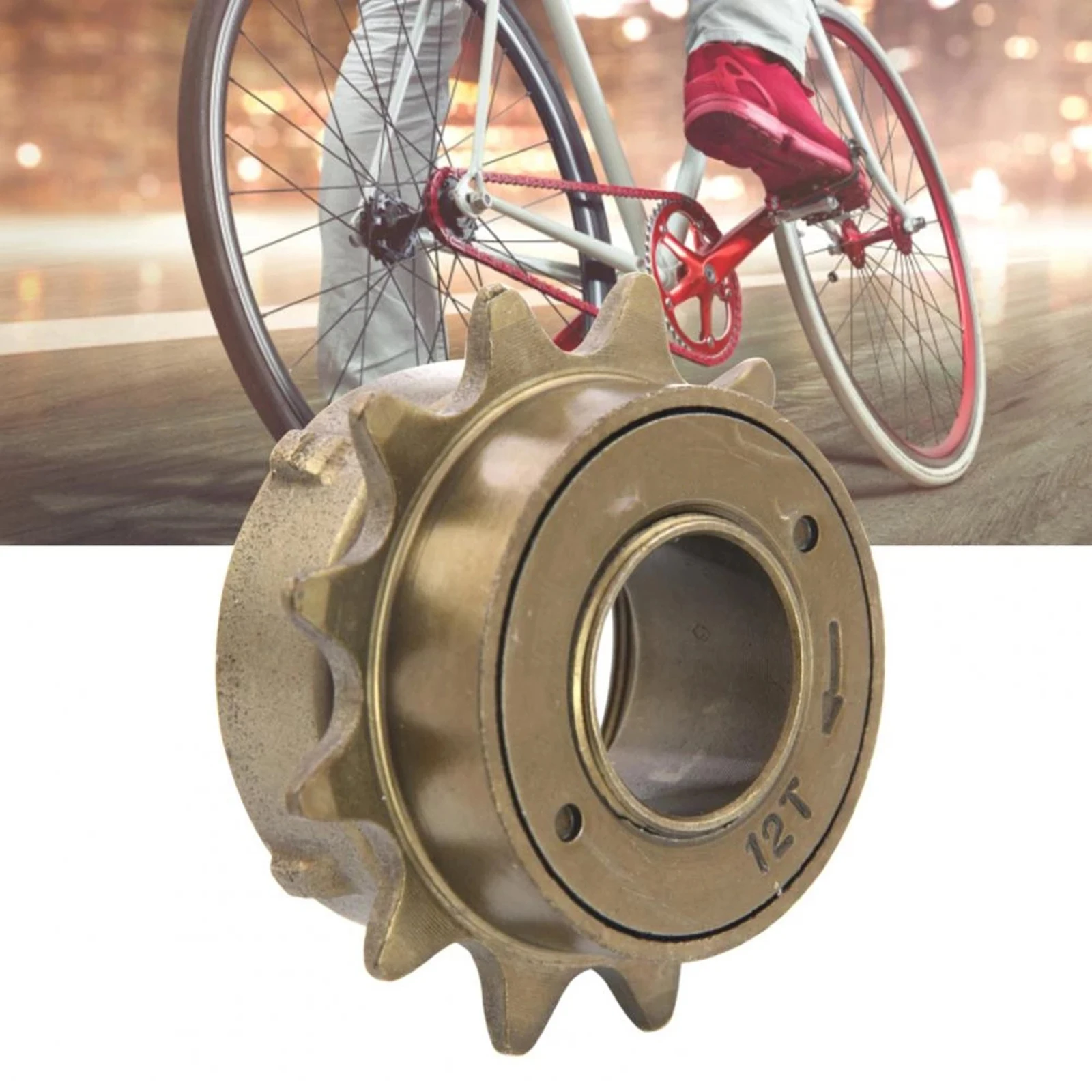Freewheel High Hardness Steel Bike Freewheel Professional Single Speed 12T Flywheel Bike Freewheel 3.4cm/1.34\" Brand New
Freewheel High Hardness Steel Bike Freewheel Professional Single Speed 12T Flywheel Bike Freewheel 3.4cm/1.34\" Brand New