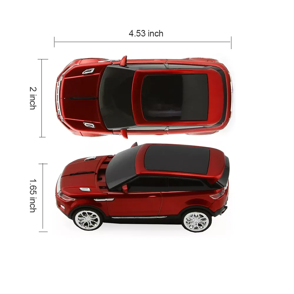 2.4G Wireless Mouse SUV Sport Car Gaming Mouse 1600DPI USB Optical Mice Computer Gamer Mause Kid Gift For PC Laptop Desktop
2.4G Wireless Mouse SUV Sport Car Gaming Mouse 1600DPI USB Optical Mice Computer Gamer Mause Kid Gift For PC Laptop Desktop